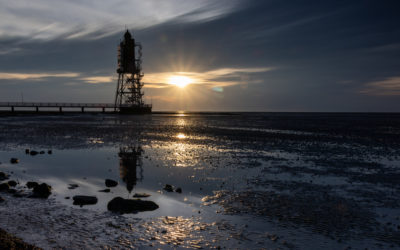 Nordsee Leuchtturm Obereversand